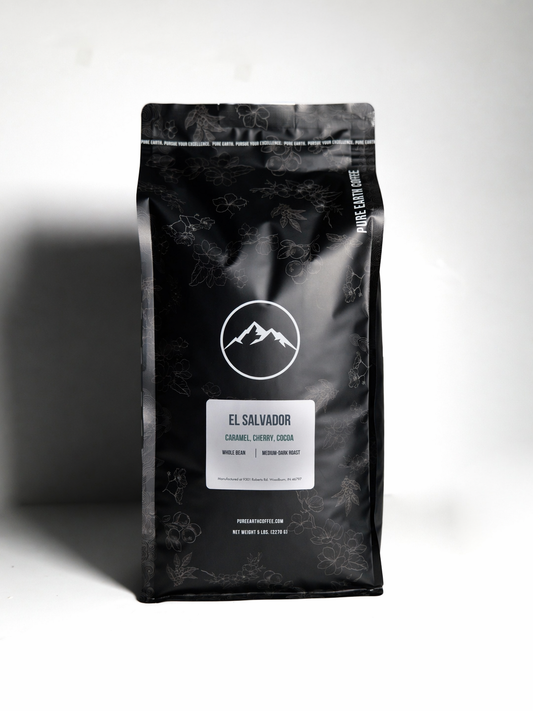 El Salvador: Medium-Dark Roast - 5lb bag